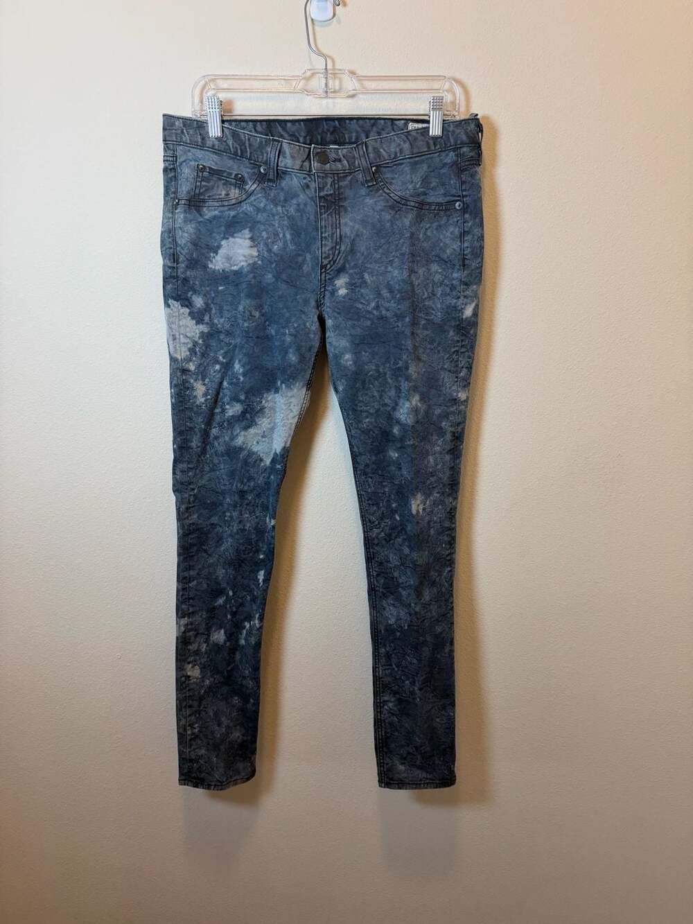 rag & bone Legging Acid Wash Skinny Jeans Size 31